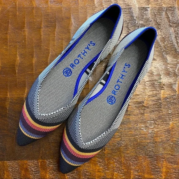 NIB Rothys Inverse Stripe - Picture 6 of 7